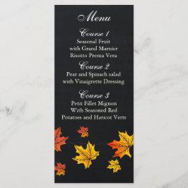  Chalkboard-herdenkingsmenukaarten Menu