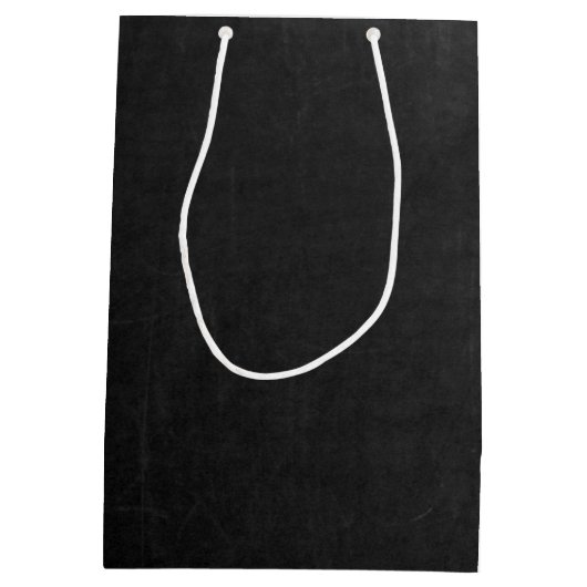 Chalkboard herfst bruiloft Mr. & Mrs Party Gift Ba Medium Cadeauzakje (Achterkant)