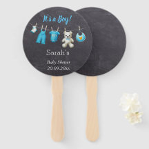 Chalkboard Het is een Baby shower van het Wasgoed 