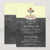 Chalkboard high tea  desserts kaart (Voorkant / Achterkant)