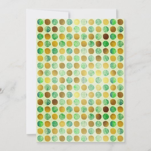 Chalkboard Holiday Ornament Exchange Party Invite Kaart (Achterkant)