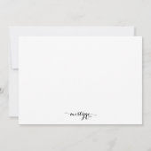 Chalkboard Holiday Soirée kerstparty Invite Kaart (Achterkant)