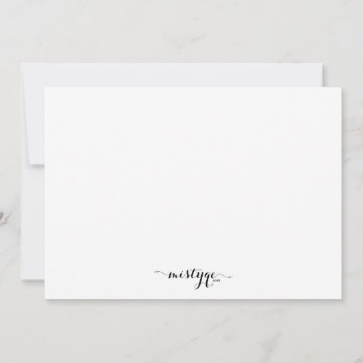 Chalkboard Holiday Soirée kerstparty Invite Kaart (Achterkant)