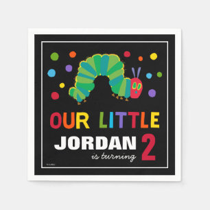 Chalkboard Hungry Caterstyle   Fijne verjaardag Servet