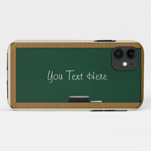 Chalkboard iPhone 5 Hoesje (Achterkant (horizontaal))