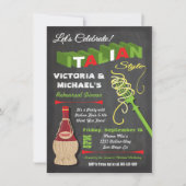 Chalkboard - Italiaanse repetities Kaart (Voorkant)