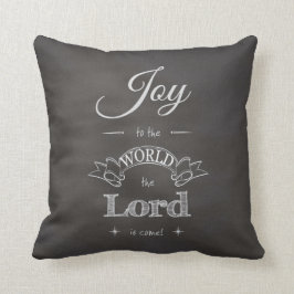 Chalkboard - Joy to the World Kussen