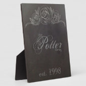 Chalkboard Jubileum Plaque Fotoplaat (Zijkant)