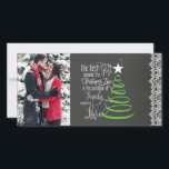 Chalkboard Kaart voor kerstmis<br><div class="desc">Chalkboard Kaart voor kerstmis</div>
