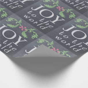 Chalkboard: kerstcadeautje cadeaupapier