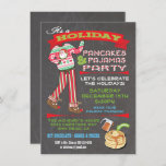 Chalkboard kerstpannenkoeken en pyjama's kaart<br><div class="desc">Chalkboard kerstpannenkoeken & Pajamas Party Invitations Super schattig voor de Feestdagen,  dit kerstfeest is voor volwassenen of kinderen met een pajama-thema. Met Santa Pj's en rendierschuivers,  leuke lettertypen en banners op een krijtbordachtergrond. Geweldig voor een brunch,  een verjaardagsfeest of zelfs een avondontbijt! Met de hand getekende illustratie van McBooboo.</div>