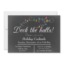 Chalkboard Kerstverlichting feestdag nodigt uit