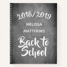 Chalkboard Kijk terug naar schoolnotities of Jouw 