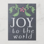 CHALKBOARD KIJKKJE FEESTDAGENKAART<br><div class="desc">Doe mee aan de wereld! Koolkartonnen stijlkaart. Beschikbaar op twee grootten kaarten met enveloppen, of op briefkaarten. Koop een of honderd of meer! Wanneer je in bulk koopt, bespaar je het. Volledig aanpasbaar, voeg een groet toe, personaliseer aan de inhoud van uw hart. Van Scarebaby Design, gesteund door de Zazzle...</div>