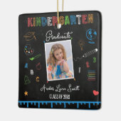 Chalkboard Kindergarten Afstuderen Ornament (Links)