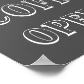 Chalkboard Koffee Shop Kitchen Sign Art Poster (Hoek)