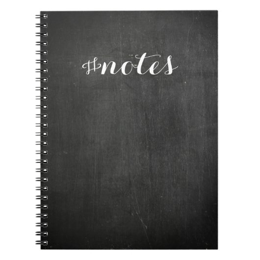 Chalkboard-laptop Notitieboek (Voorkant)