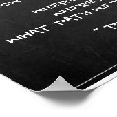 Chalkboard Lent Betekenis paus Benedictus XVI Pase Poster (Hoek)