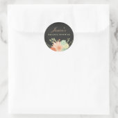 Chalkboard Lente Loof Bruidsdouche Sticker (Tas)