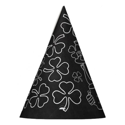 Chalkboard Leprechaun, St Patrick's Day Feesthoedjes (Links)