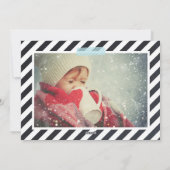 Chalkboard Lettering Holiday-fotokaart Feestdagenkaart (Achterkant)