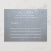 Chalkboard Lights Golden Bat Mitzvah Save the Date Aankondigingskaart (Achterkant)