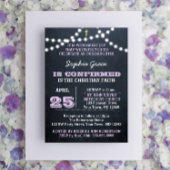 Chalkboard Lights Lila bevestiging Kaart