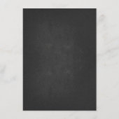 Chalkboard Lights Mason Jars Trouwinformatie Informatiekaartje (Achterkant)