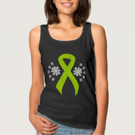 Chalkboard Lime Green Awareness Ribbon T-shirt