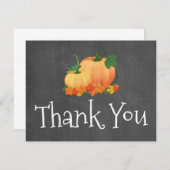 Chalkboard Little Pumpkin (Voorkant / Achterkant)