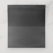 Chalkboard look bruiloft gevouwen plaats kaart plaatskaartje (Binnenkant ongevouwen)