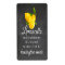 Chalkboard Look Limoncello Liquor Flesetiket |