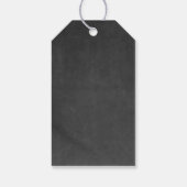 Chalkboard look- Verjaardagsfeestje Cadeaulabel (Achterkant)