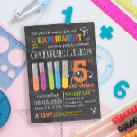 Chalkboard Mad Science Party Birthday Kaart<br><div class="desc">Chalkboard Mad Science Party Birthday - Zet je labjas aan en maak je klaar voor explosieve lol! Een gekke wetenschapspartij om je kleine nieuwsgierige dag te vieren. Deze creatieve uitnodiging is ideaal voor zowel meisjes als jongens. Geen tests of experimenten nodig, deze uitnodiging van de gekke science party is een...</div>