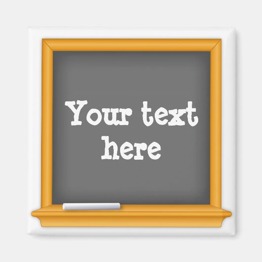Chalkboard Magnet (Voorkant)