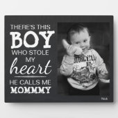 Chalkboard mam van Son Custom Photo Plaque Fotoplaat (Voorkant)