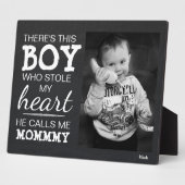 Chalkboard mam van Son Custom Photo Plaque Fotoplaat (Zijkant)