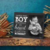 Chalkboard mam van Son Custom Photo Plaque Fotoplaat (Zijkant)