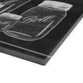 Chalkboard Mason Jars Kitchen Kuip Snijplank (Hoek)