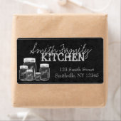 Chalkboard Mason Jars Large Labels (Insitu)