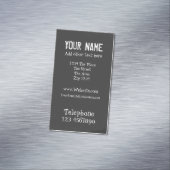 Chalkboard met alk-teksteffect visitekaartje magneet (Voorbeeld)