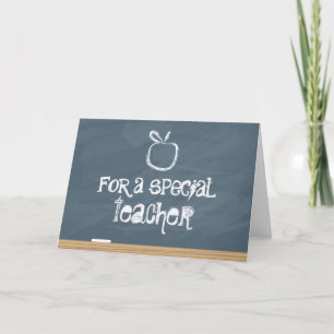 Chalkboard met Apple Kaart