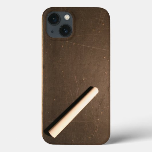 Chalkboard met Chalk-iPhone Case (Achterkant)