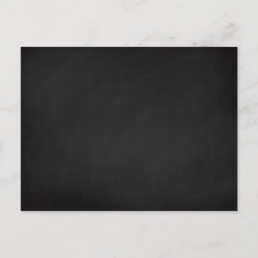 Chalkboard met de Uitnodiging van het Band van het (Achterkant)