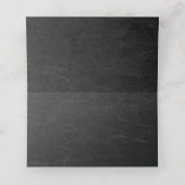 Chalkboard met madeliefjes in een Mason Jar Plaatskaartje (Binnenkant ongevouwen)