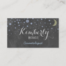 Chalkboard met sterren en maan