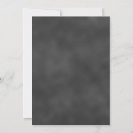 Chalkboard Modern Bridal Shower Invitations Kaart (Achterkant)