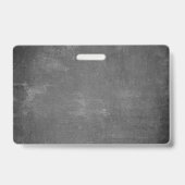 Chalkboard Modern Mijn naam is Badge (Back)