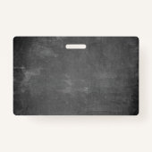 Chalkboard Modern Mijn naam is Badge (Achterkant)