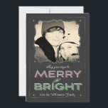 Chalkboard Moge uw dagen prettig kerstfeest zijn Feestdagenkaart<br><div class="desc">Chalkboard mag je dagen wel een vrolijk kerstfotokaartje zijn.</div>